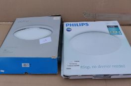2 Ceiling Lights Philips & Astro