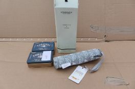 4 items Scion Umbreella, Stone Glow Diffuser