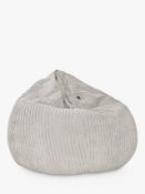 Rucomfy Indoor giant slouch bag platinum