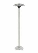 (P3) 1x La Hacienda Lume Standing Heater. (H205x D50x Base D40.5cm). Contents In Original Packaging