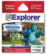 (13A) 16x Leap Frog Explorer Learning Game RRP £12 Each. Pre K 1st Grade Problem Solving Disney Pix