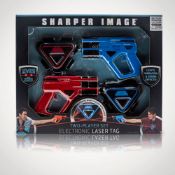 (14BC) 14x Items. 3x Sharper Image Two Player Electronic Space Laser Tag. 5x Stryker Paintball Blas