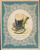 1951 Guinness Double Page Illustration 