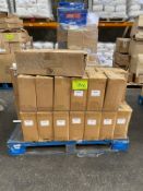 Pallet of shower heads, stationary, filing supplies ect RRP:1500+
