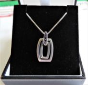 Sterling Silver Pendant Necklace with Gift Pouch