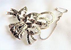 Vintage Marcasite Brooch