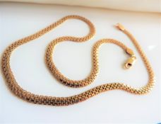 Italian Gold on Sterling Silver Necklace with Gift Box