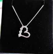 Sterling Silver Gemstone Pendant New with Gift Box