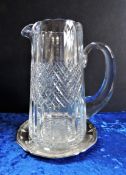Thomas Webb Crystal Water/Lemonade Pitcher 22cm High