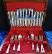 James Dixon & Sons Silver Plate 36 Piece Canteen of Cutlery