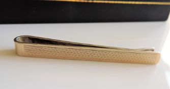 Vintage Gold on Sterling Silver Tie Clip