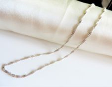 Italian Sterling Silver Chain Necklace New in Gift Pouch