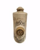 Antique Doulton Lambeth Pottery Turner & Lisney Throne Footwarmer