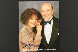 CLEO LANE & JOHN DANKWORTH Original signatures