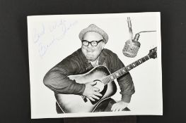 BURL IVES (1909-1995) Original signature