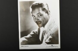 BILLY ECKSTINE (1914-1993) Original signature