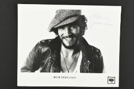 BRUCE SPRINGSTEEN Original signature
