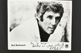 BURT BACHARACH Original signature