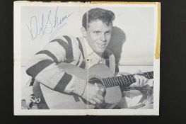 DEL SHANNON (1934-1990) Original signature