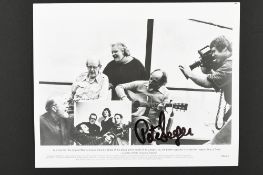 PETE SEEGER Original signature