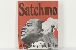 LOUIS ARMSTRONG (1901-1971) Original signature