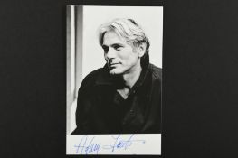 ADAM FAITH (1940-2003) Original signature