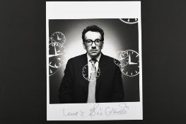 ELVIS COSTELLO Original signature