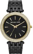 MICHAEL KORS MK3322 Darci Gold & Black Stainless Steel Ladies Watch