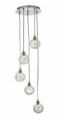 (7A) 18x Mixed Lighting Items. To Inc 1x The Lighting Studio Lola 5 Light Pendant. 1x The Lighting