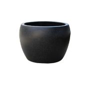 (1D) 1x Urban Lite Large Triple Black Lightweight Planter Set (New)