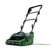 (P1) 2x Powerbase I1tems. 1x 37cm 1600W Electric Rotary Lawn Mower. 1x 32cm 400W Electric Cylinder