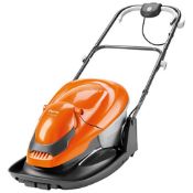(R16) 3x Flymo Items. 2x EasiGlide 300 Hover Collect Lawnmower. 1x Hover Vac 250 Hover Collect Lawn