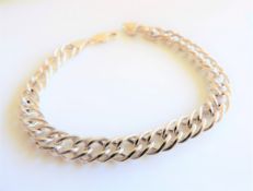 Italian 925 Sterling Silver Bracelet with Gift Box
