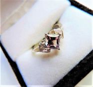 Sterling Silver Gemstone Ring New with Gift Box