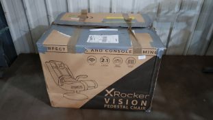 (P3) X-Rocker Vision 2.1 Pedestal Gaming Chair RRP £169 Unit Appears Complete. Item May Carry R.T.M