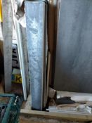 Skirting Tiles for Kitchen / Bathroom 1000mm long - Grey (Pack 20).