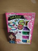 Imaginasia Twist and Loop Childs Jewellery set RRP £10 Grade A.