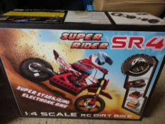 Super Rider SRV RC Dirt Bike RRP £367 Grade U.