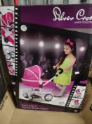 Silver Cross 3 in 1 Junior Pram RRP £50 Grade U.