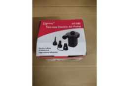 Sterway 2 way electric air pump RRP £15 Grade A.