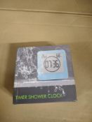 Waterproof Shower Clock RRP £15 Grade U.