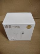 I9S TWS blue tooth Earbuds RRP £20 Grade U.