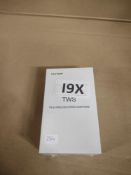I9X TWS Wireless blue tooth earbuds RRP £20 Grade U.