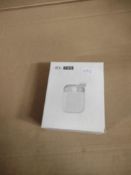 I8X TWS Wireless blue tooth earbuds RRP £20 Grade U.