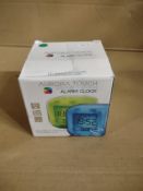 Aurura Touch Alarm Clock RRP £16 Grade U.