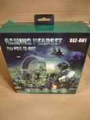 Gaming Head set RRP £20 Grade A.