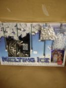 Noma Melting Ice Lights RRP £26 Grade U.