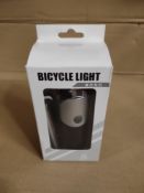 Bicycle front light RRP £25 Grade U.