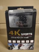 4K Sports Ultra HD Camera RRP £30 Grade U.
