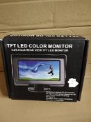 TFT LCD Rear View Vehicle Monitor RRP £35.